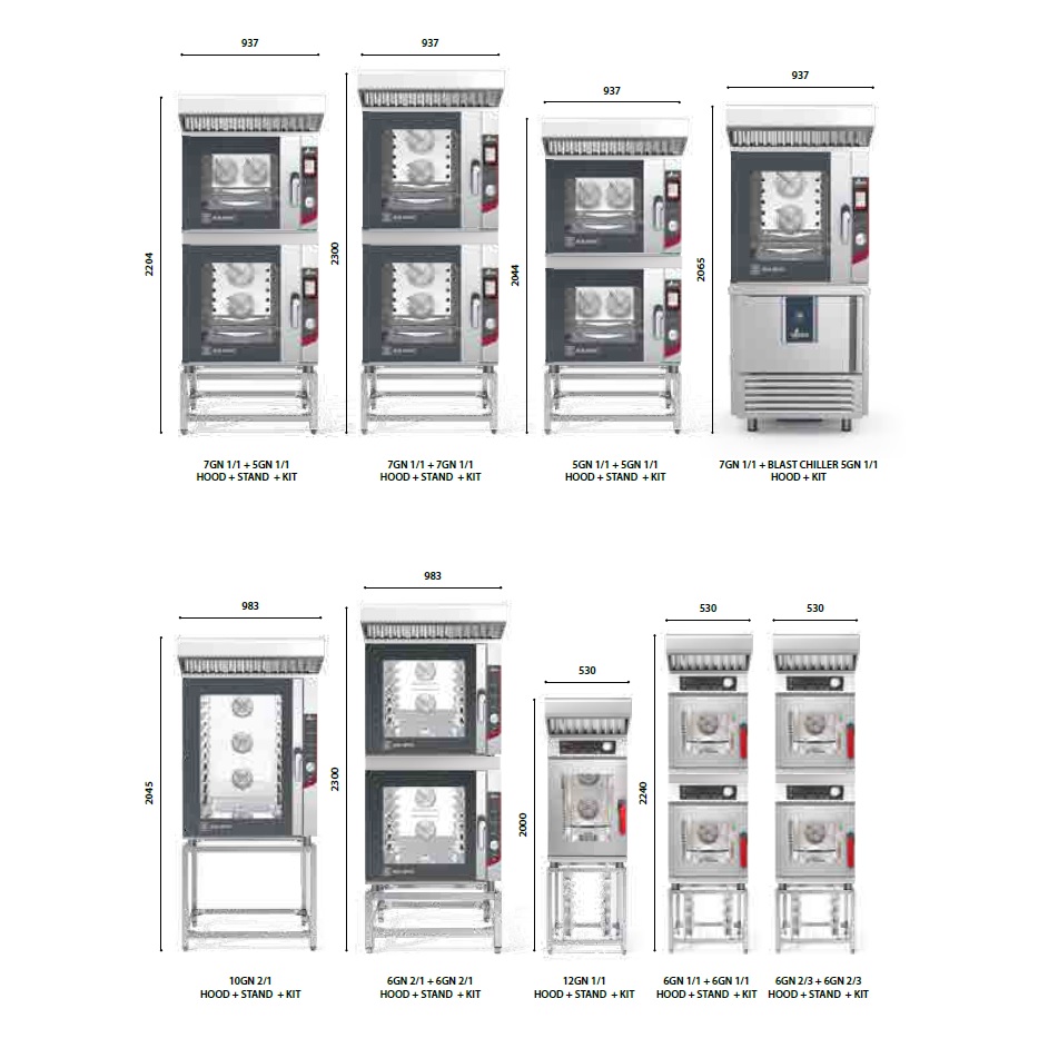 Пароконвектомат Venix SQ40M00