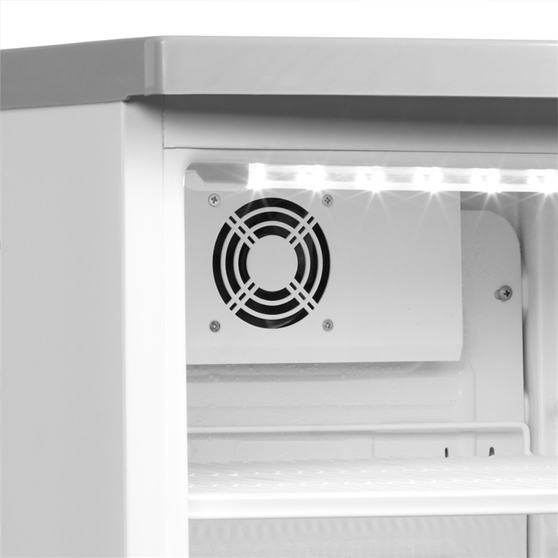 Шкаф холодильный со стеклом Tefcold BC145 W/FAN