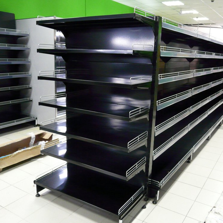 Стеллаж островной торговый Купец 900x500x1450 4 полки