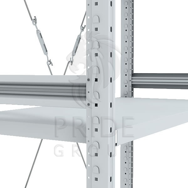 Стеллаж СКУ 1254 (2964) оцинкованная рама МТЗ