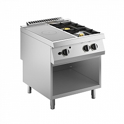 картинка Плита со сплошной поверхностью газовая 900 серии Apach Chef Line SLRSTG89R2SXOS