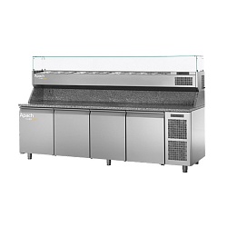 картинка Стол холодильный для пиццы Apach Chef Line LTPZ1111TUD38 GN 1/3